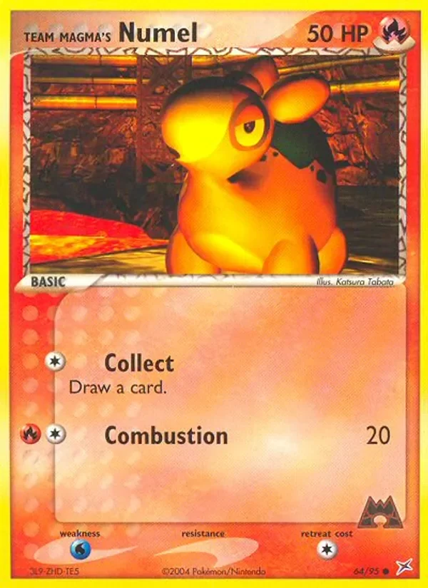 Team Magma's Numel - Non-holo