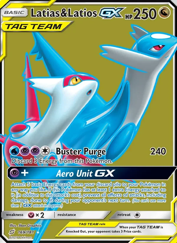 Latias & Latios GX - Non-holo