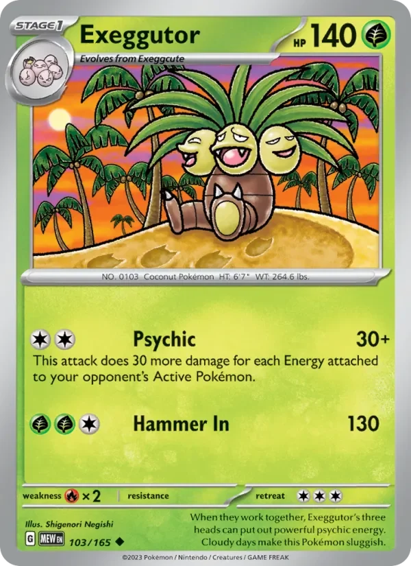 Exeggutor - Non-holo