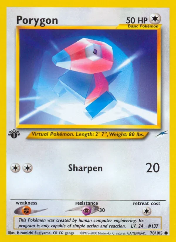 Porygon - Non-holo