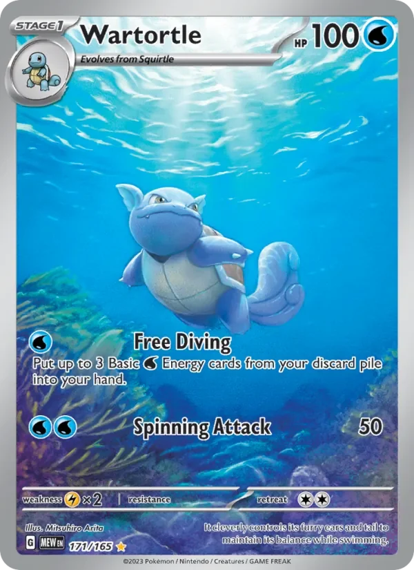 Wartortle - Full Art