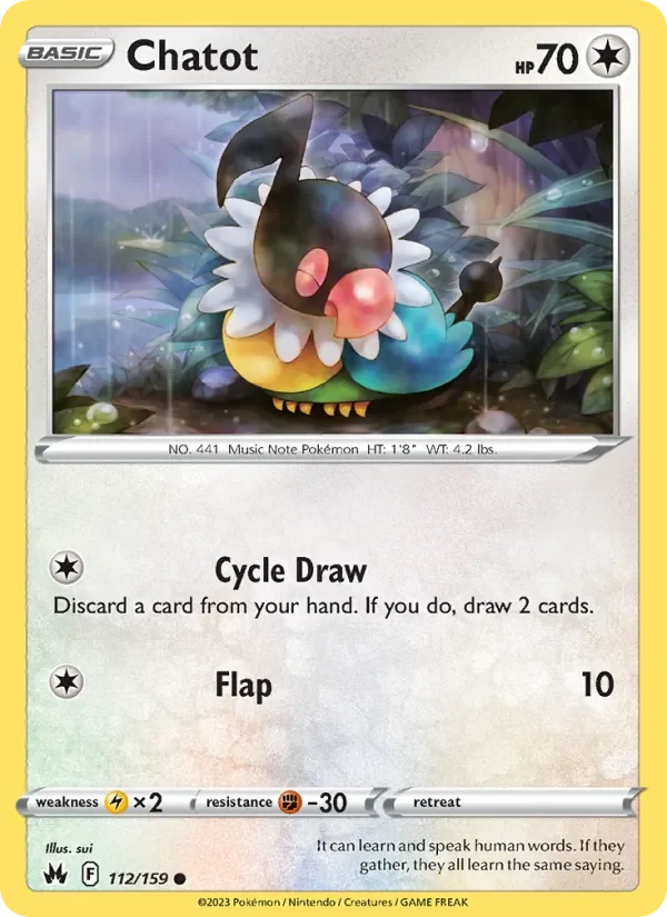 Chatot - Non-holo
