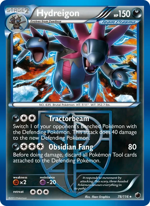 Hydreigon - Non-holo