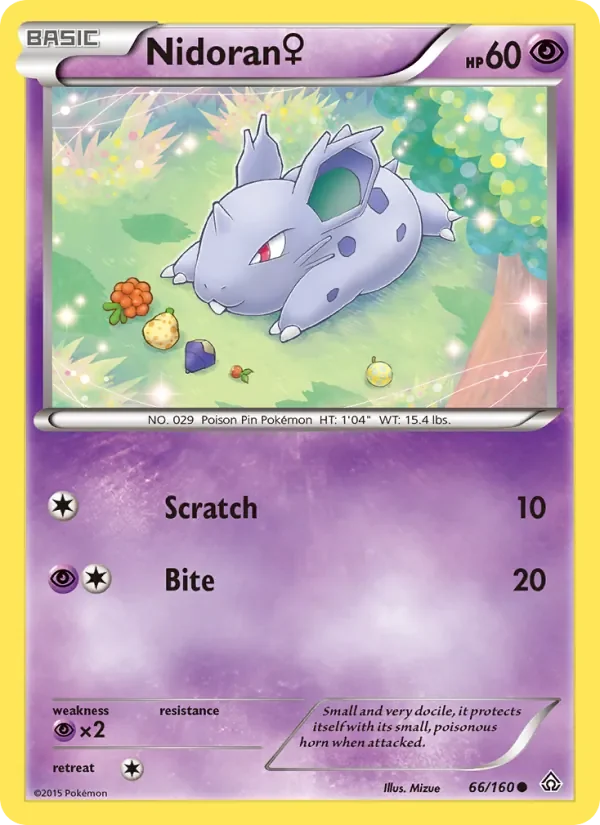 Nidoran♀ - Non-holo