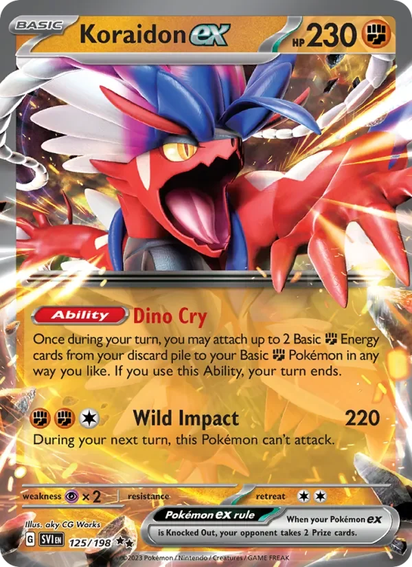 Koraidon ex - Holo