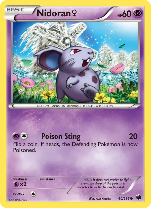Nidoran♀ - Non-holo