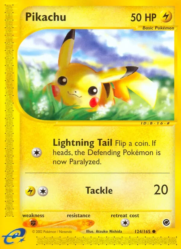 Pikachu - Non-holo