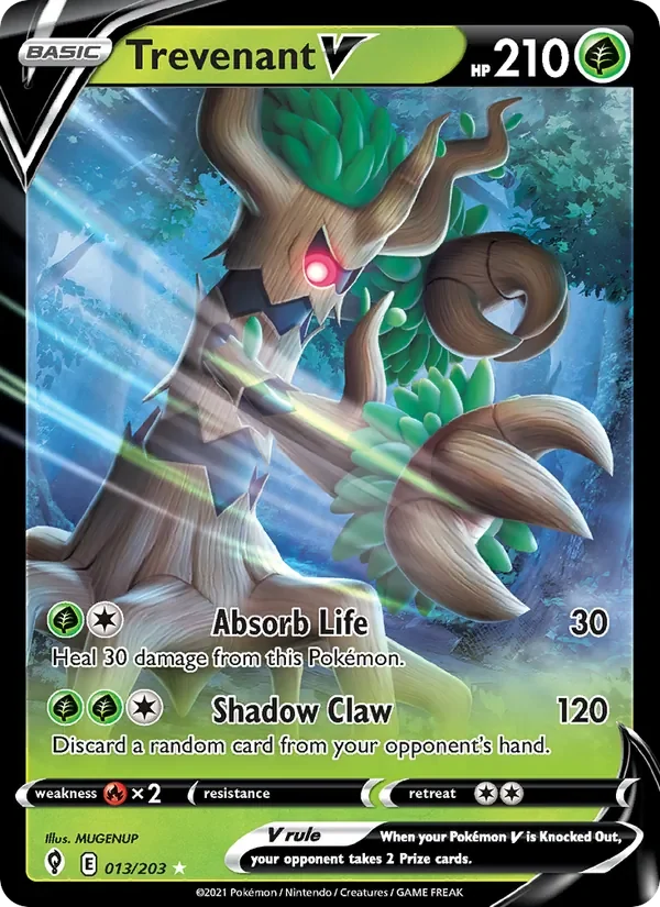 Trevenant V - Holo