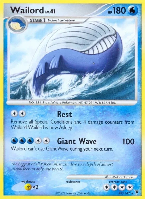 Wailord - Non-holo