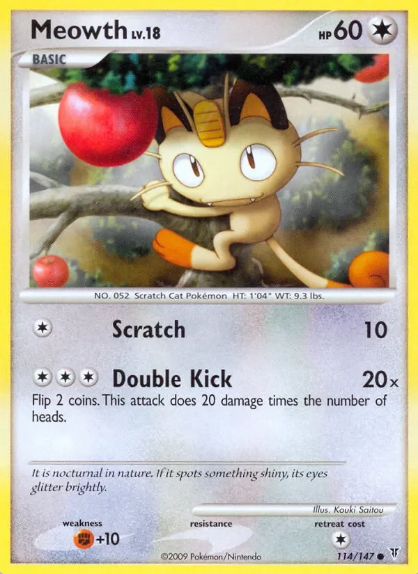 Meowth - Non-holo
