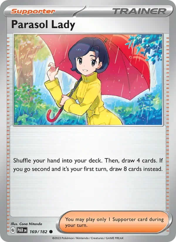 Parasol Lady - Non-holo