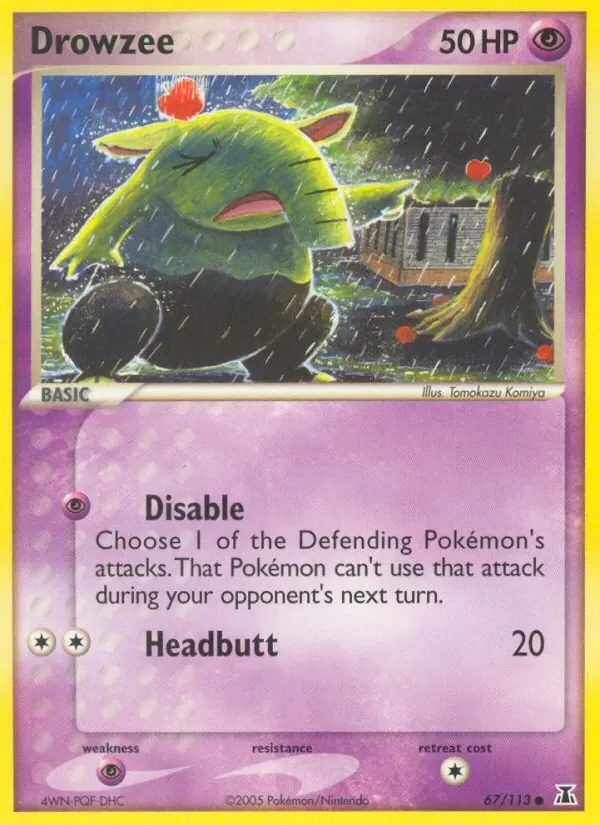 Drowzee - Non-holo