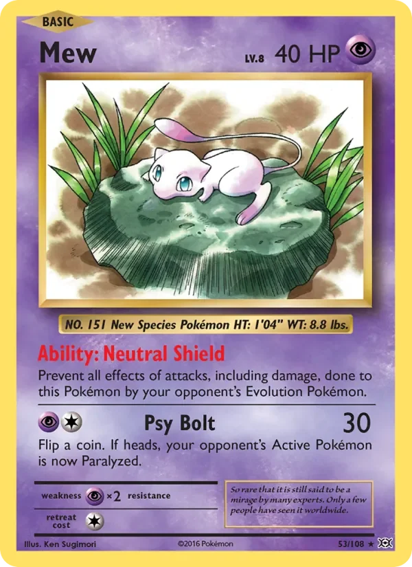 Mew - Non-holo