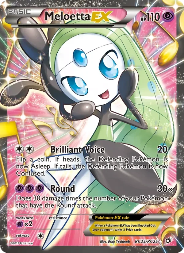 Meloetta-EX - Non-holo