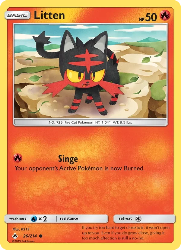 Litten - Non-holo