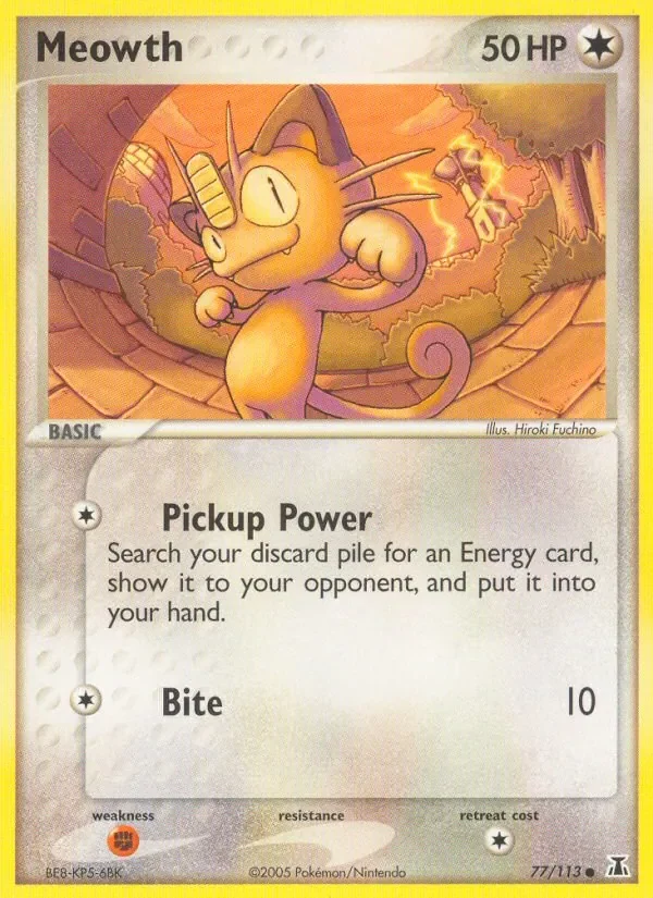 Meowth - Non-holo