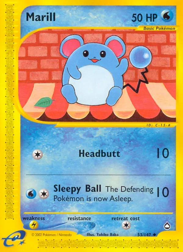 Marill - Non-holo