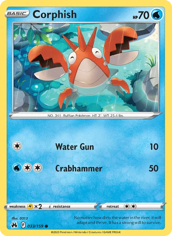 Corphish - Non-holo