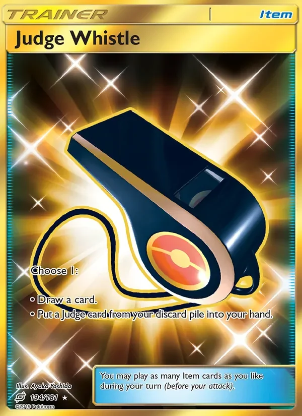 Judge Whistle - Non-holo