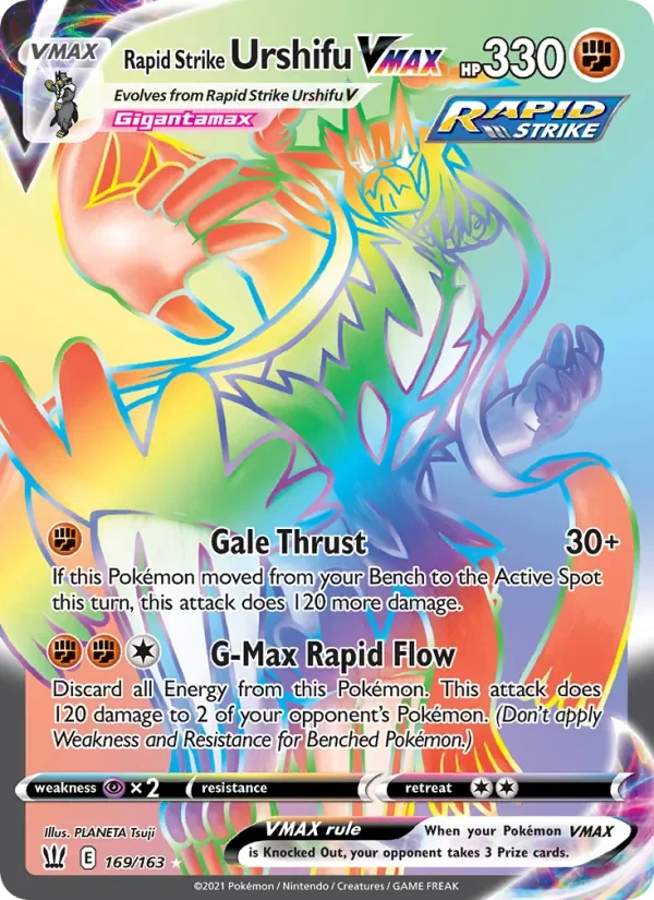Rapid Strike Urshifu VMAX - Holo - Rainbow
