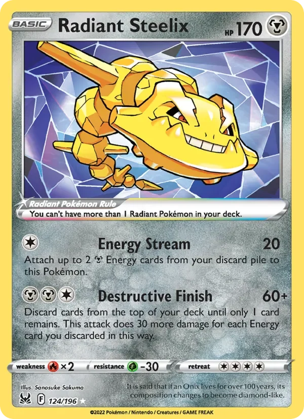 Radiant Steelix - Holo