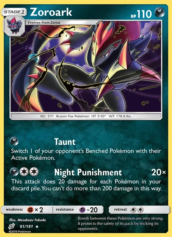 Zoroark - Non-holo