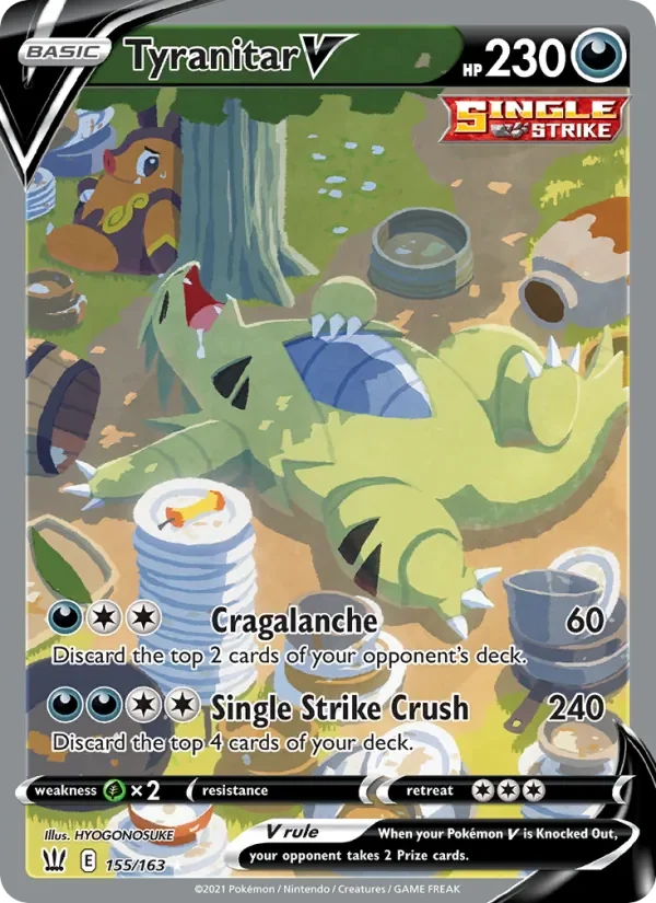 Tyranitar V - Holo