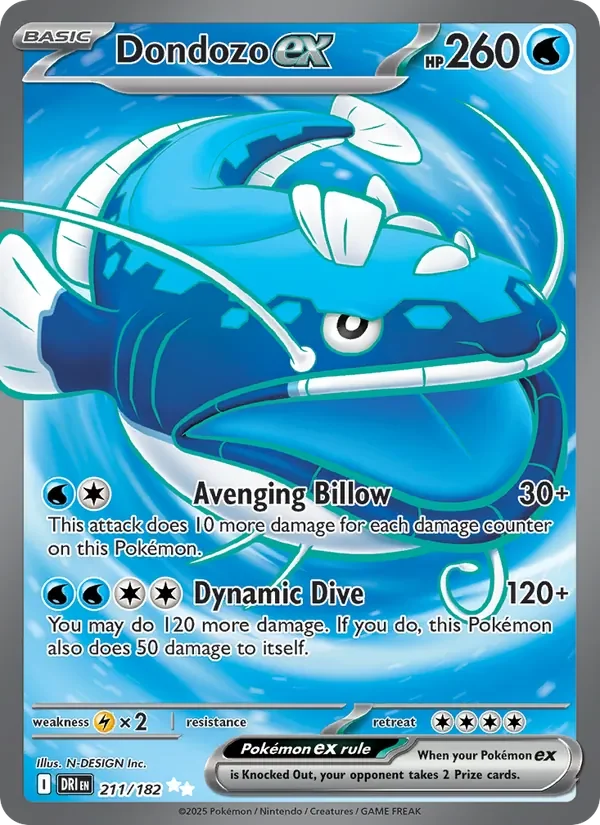 Dondozo ex - Full Art