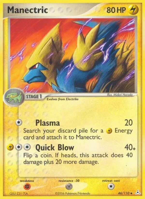Manectric - Non-holo