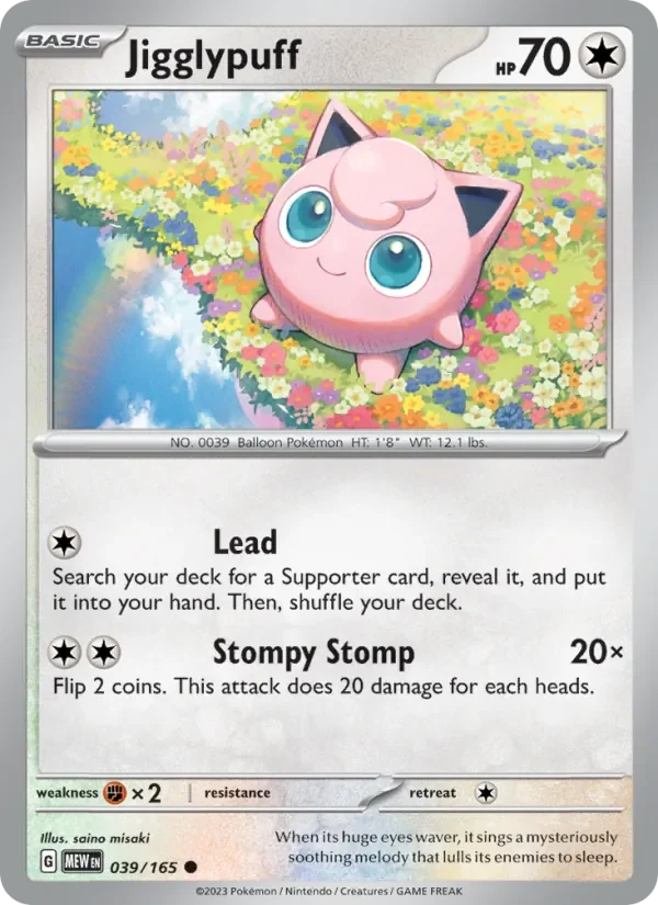 Jigglypuff - Non-holo
