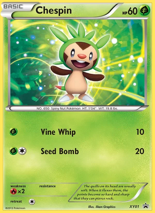 Chespin - Non-holo