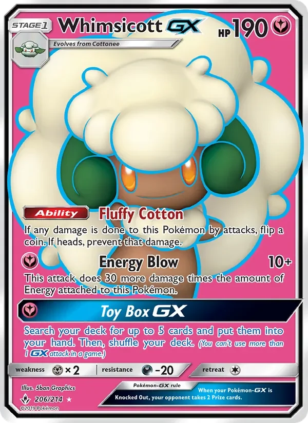 Whimsicott GX - Non-holo