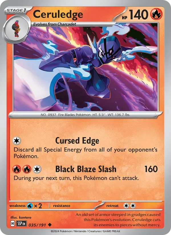 Ceruledge - Non-holo