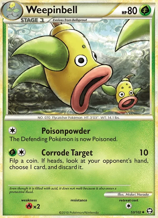 Weepinbell - Non-holo