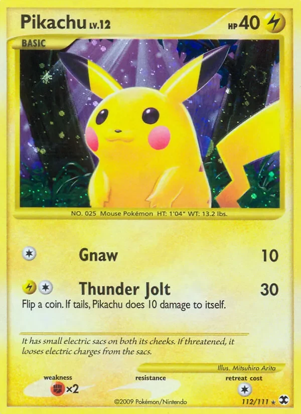 Pikachu - Holo