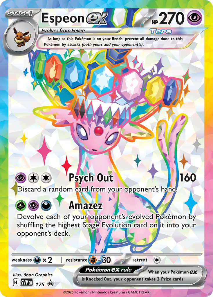 Espeon ex - Holo