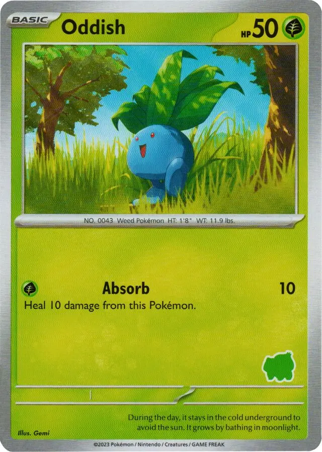 Oddish - Non-holo - Bulbasaur