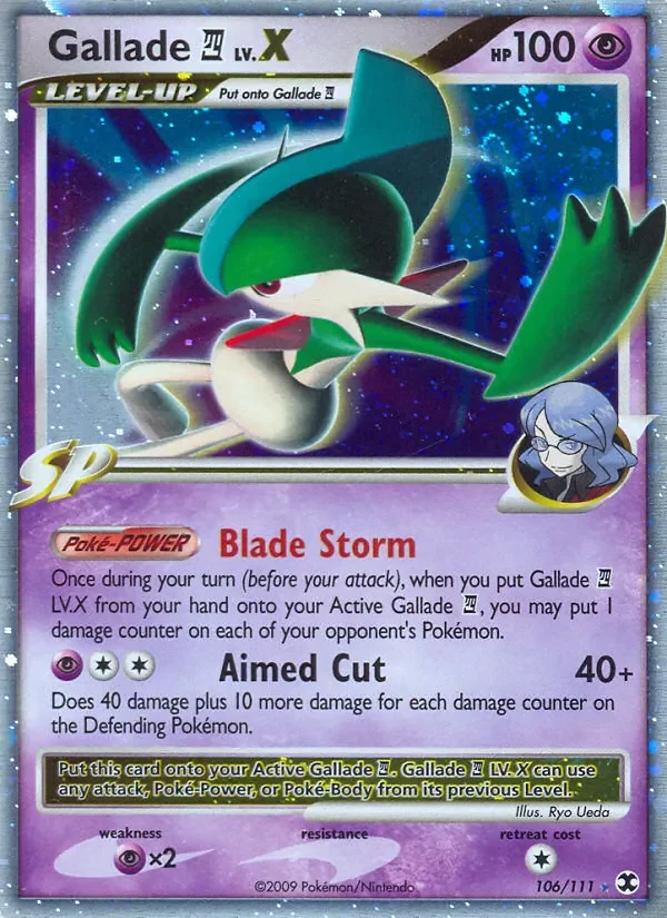 Gallade E4 LV.X - Holo