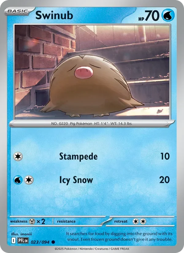 Swinub - Non-holo