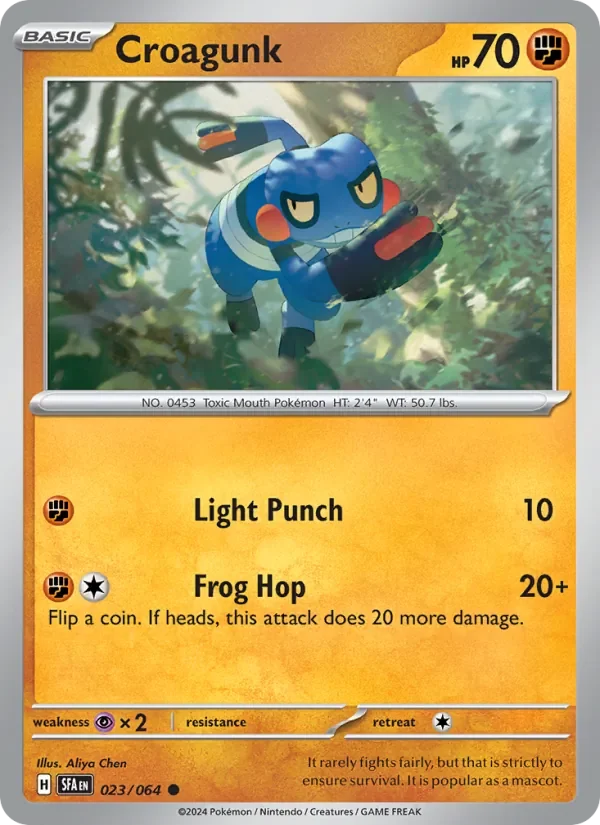 Croagunk - Non-holo