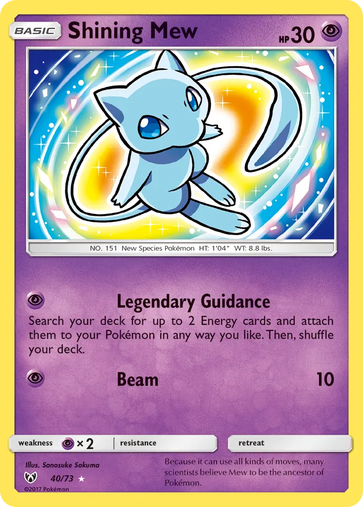 Shining Mew - Non-holo