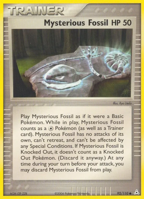Mysterious Fossil - Non-holo