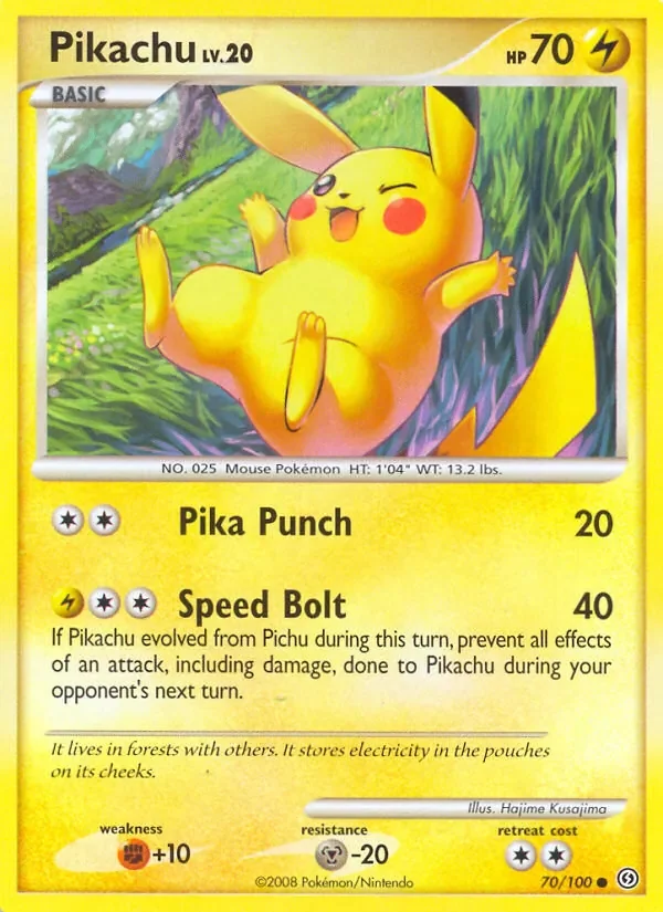 Pikachu - Non-holo
