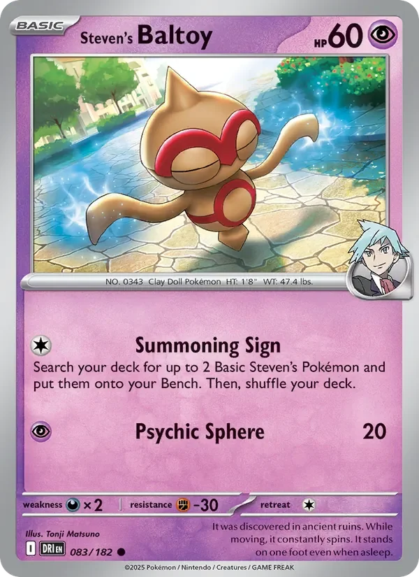 Steven's Baltoy - Non-holo