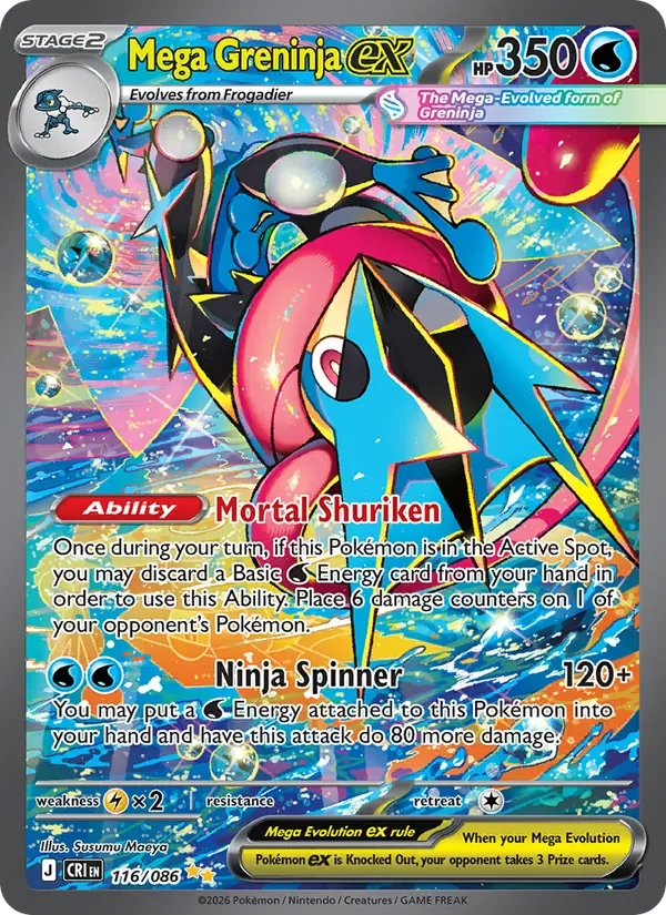Mega Greninja ex - Full Art