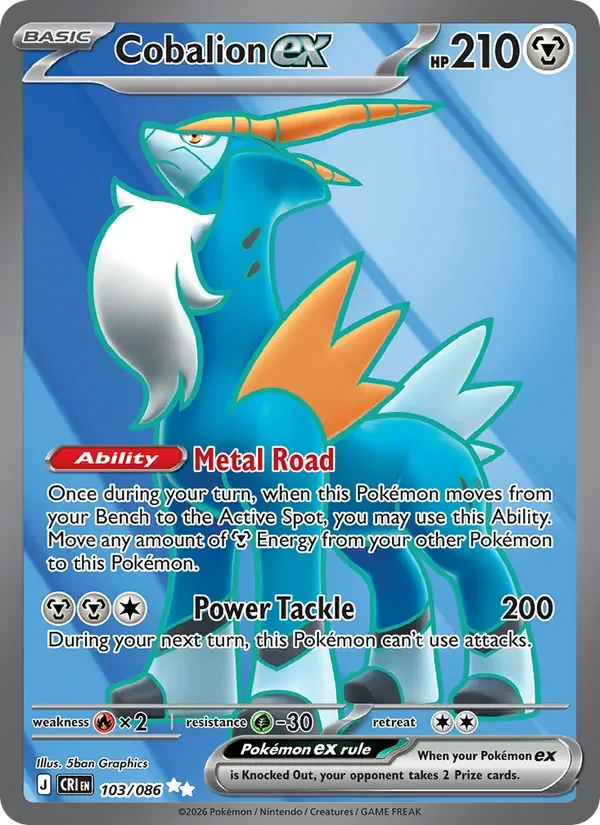 Cobalion ex - Full Art