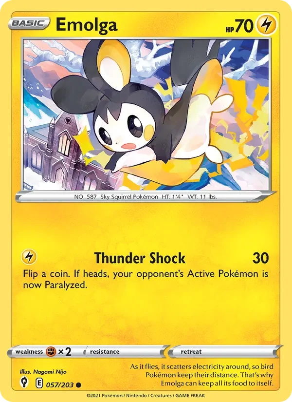 Emolga - Non-holo