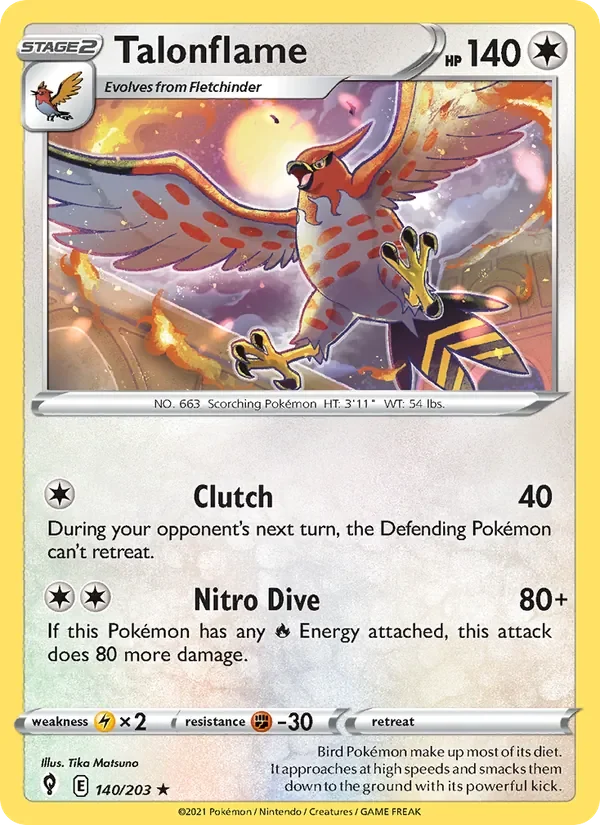 Talonflame - Non-holo