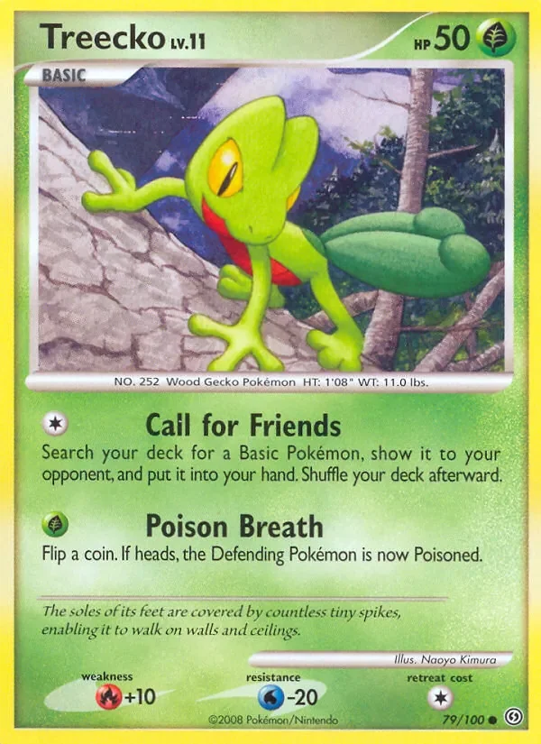 Treecko - Non-holo