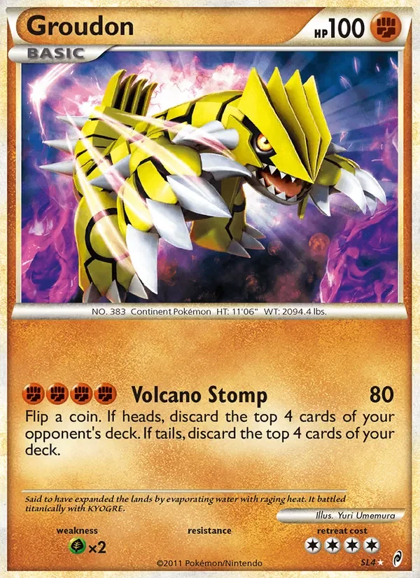 Groudon - Holo
